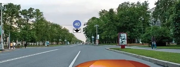 Дорожная ситуация к вопросу 10 билета ПДД №12