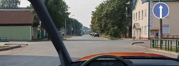 Дорожная ситуация к вопросу 2 билета ПДД №13