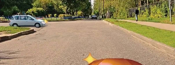 Дорожная ситуация к вопросу 14 билета ПДД №18