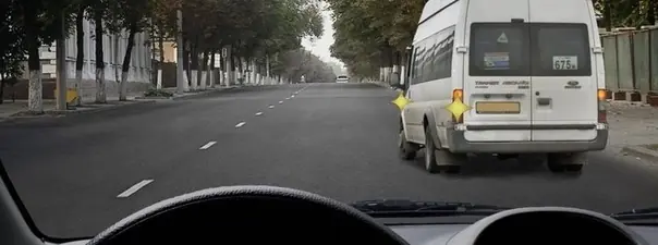 Дорожная ситуация к вопросу 16 билета ПДД №18