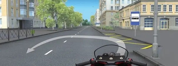 Дорожная ситуация к вопросу 9 билета ПДД №26