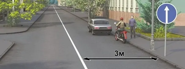 Дорожная ситуация к вопросу 12 билета ПДД №27