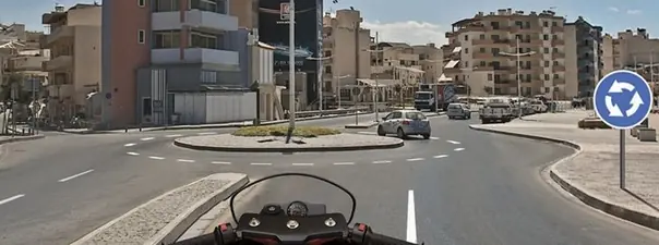 Дорожная ситуация к вопросу 7 билета ПДД №32