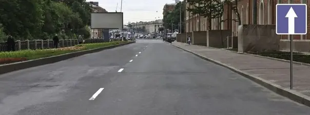 Дорожная ситуация к вопросу 9 билета ПДД №32