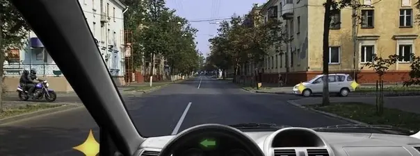 Дорожная ситуация к вопросу 14 билета ПДД №34