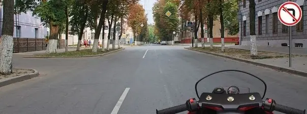 Дорожная ситуация к вопросу 2 билета ПДД №6