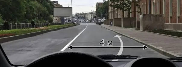 Дорожная ситуация к вопросу 12 билета ПДД №9