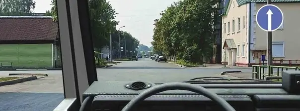 Дорожная ситуация к вопросу 2 билета ПДД №13