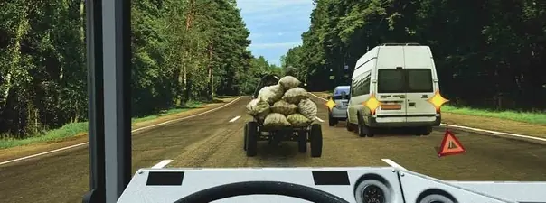Дорожная ситуация к вопросу 10 билета ПДД №29