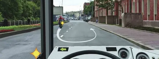 Дорожная ситуация к вопросу 8 билета ПДД №30